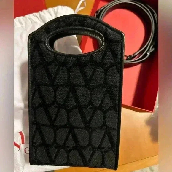 VALENTINO GARAVANI MINI TOILE ICONOGRAPHE CROSSBODY BAG - Picture 3 of 8